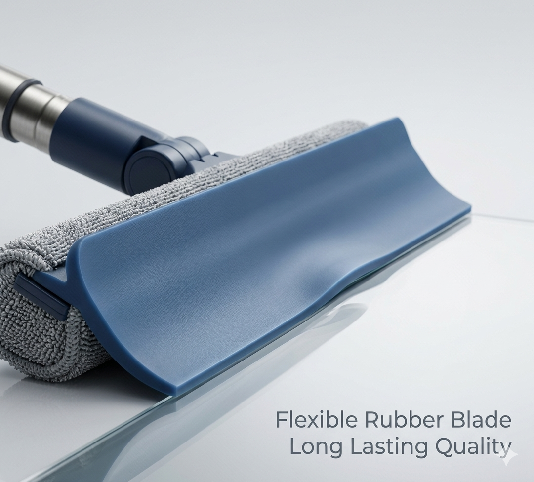 Streak-Free Window Cleaning Wiper – Easy & Crystal Clear Finish