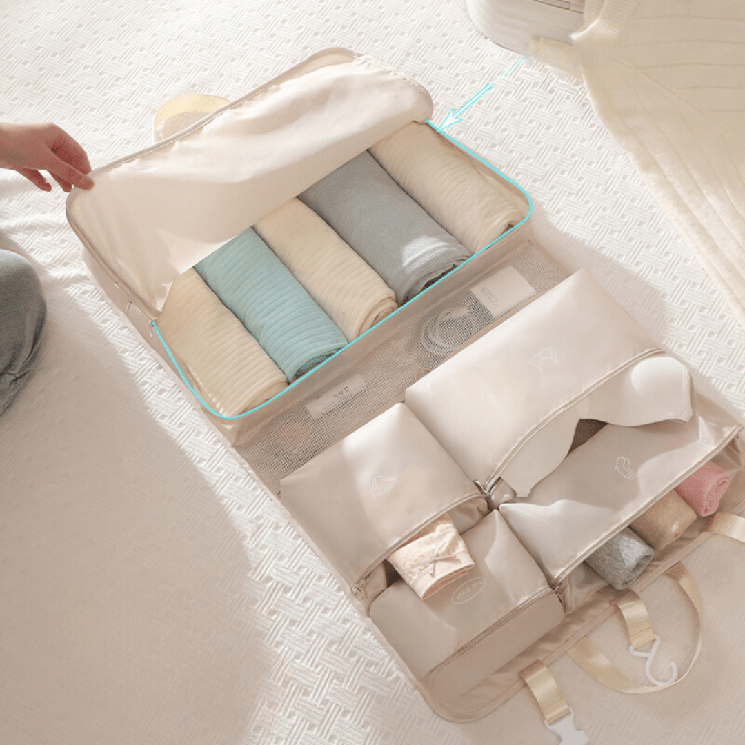 Multipurpose Waterproof Cloth Storage Organiser For Wardrobe and Travel