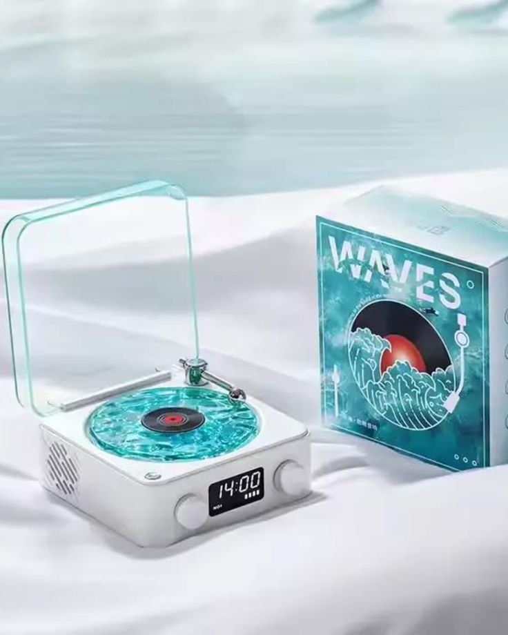 Wave Bluetooth Speaker with RGB Lights – Portable, Powerful & Stylish